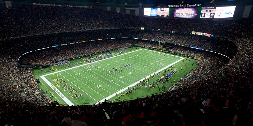 Mercedes Benz Superdome – Home of the New Orleans Saints